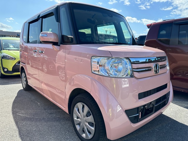車イス仕様車N-BOXピンク4157ﾌﾟﾗｽG Lﾊﾟｯｹｰｼﾞ
