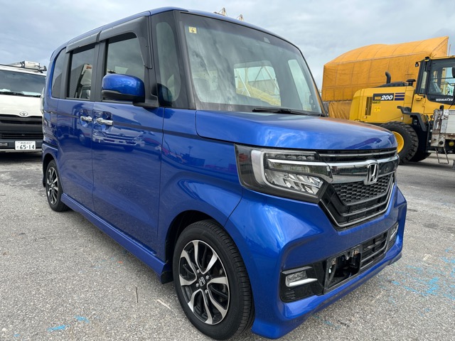 N-BOXカスタム青G Lﾎﾝﾀﾞｾﾝｼﾝｸﾞ4548