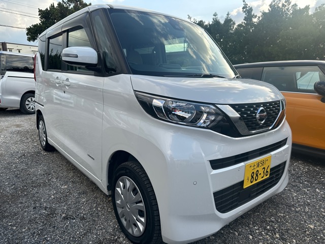 ルークス白X4WDﾊｲﾌﾞﾘｯﾄﾞ4488